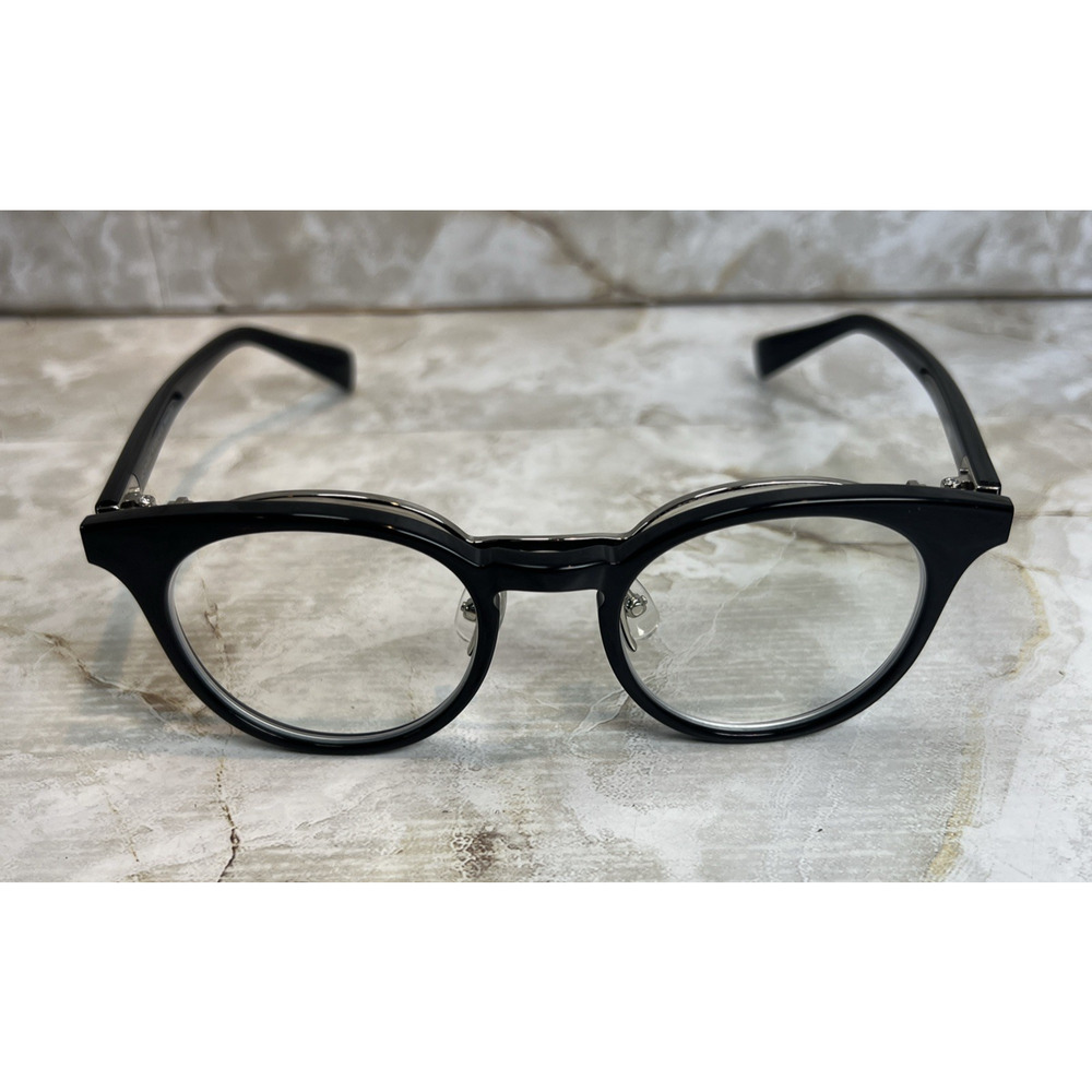 Jins J!NS Eyeglasses Unisex Flip Up Boston UCF-23A-030AC FRAMES ONLY 47-20-140